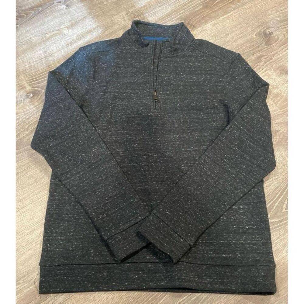 Men's Fairlane pullover 3/4 zip long‎ sleeve shirt size small